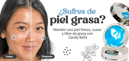 Candy Bella. Gel para el control de la grasa facial