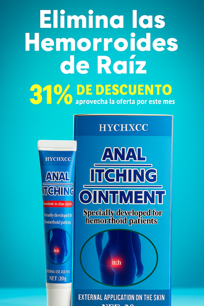 Elimina las Hemorroides al 100%